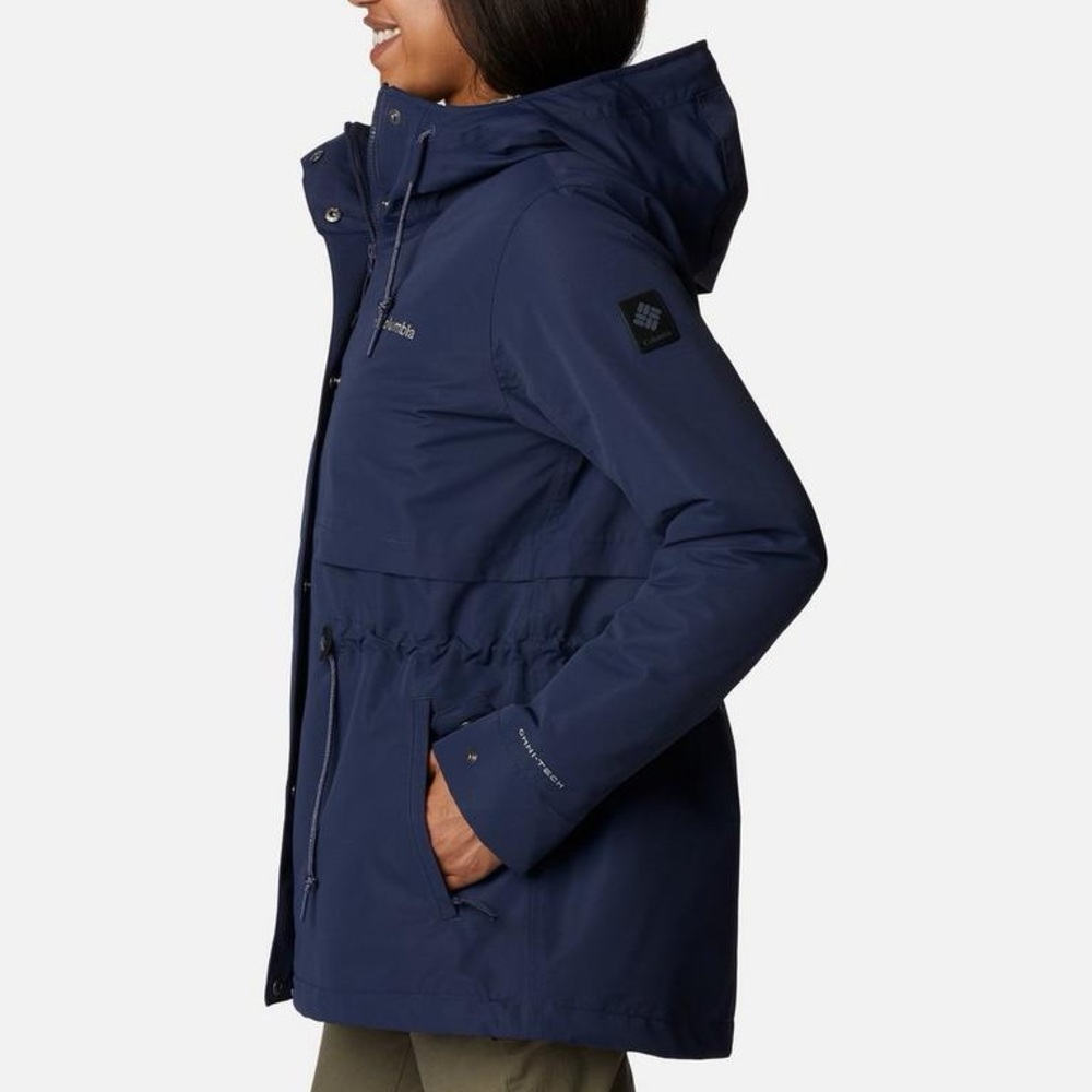 Columbia NWT Nocturnal Blue Tan Sherpa Drop Ridge 3-in-1 Interchange Jacket - Picture 9 of 15